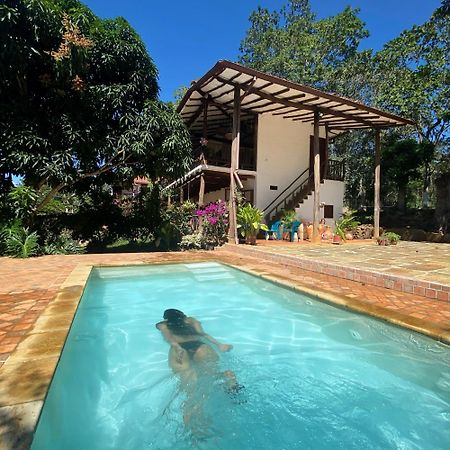 Hostal Villa San Rafael Barichara Zewnętrze zdjęcie