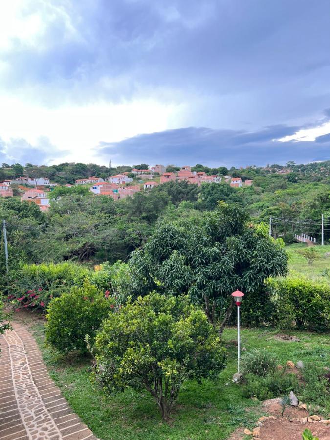 Hostal Villa San Rafael Barichara Zewnętrze zdjęcie