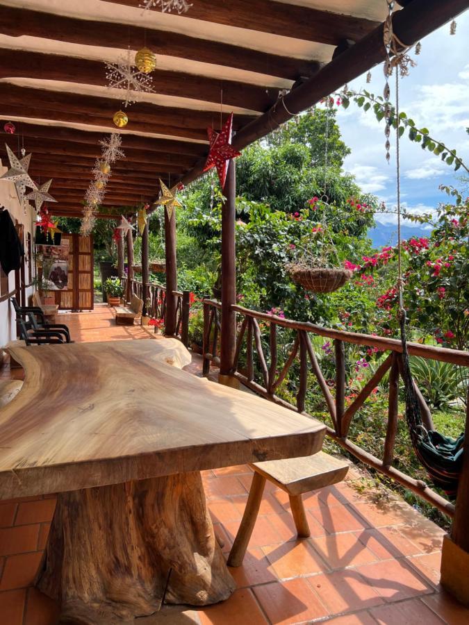 Hostal Villa San Rafael Barichara Zewnętrze zdjęcie