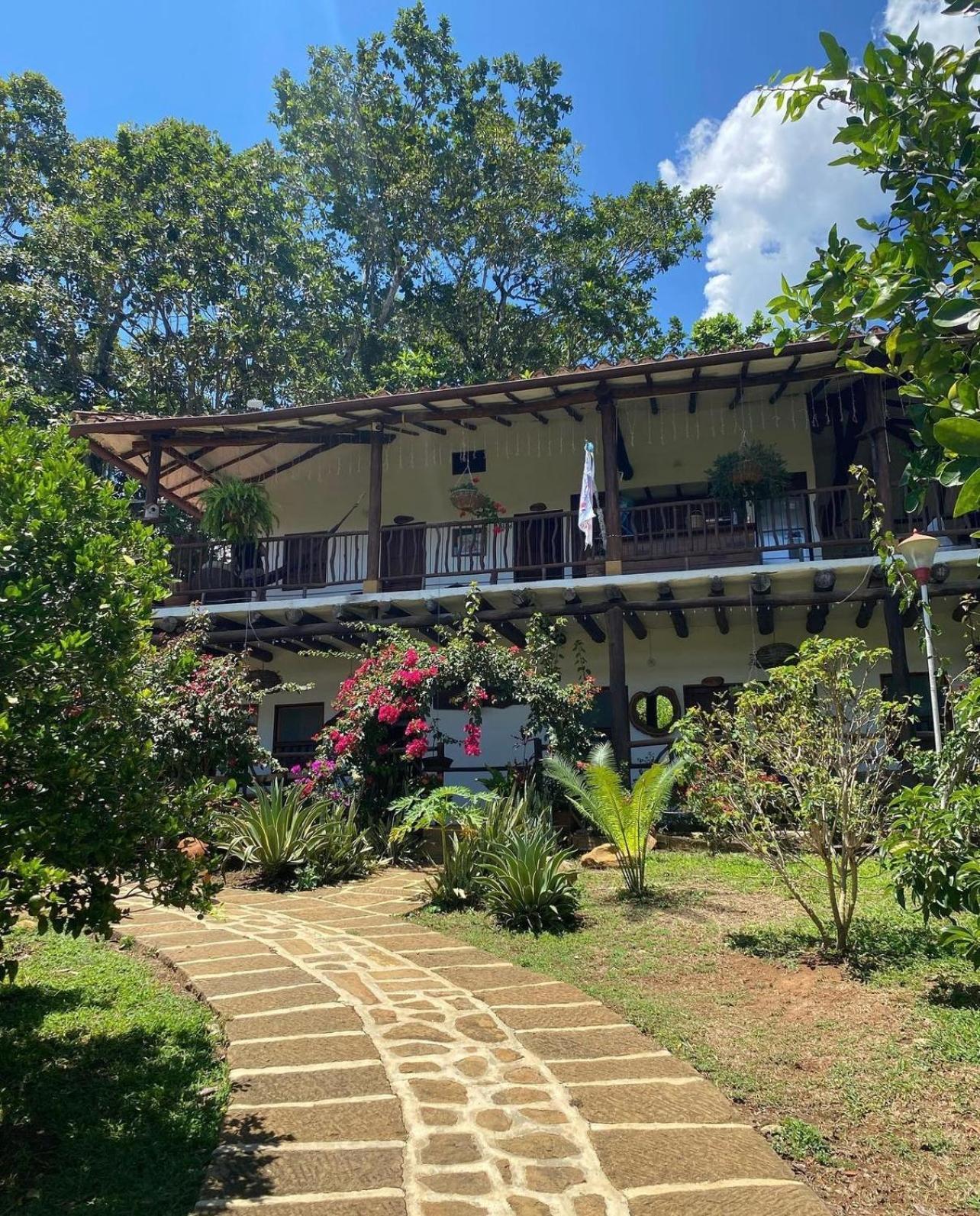 Hostal Villa San Rafael Barichara Zewnętrze zdjęcie