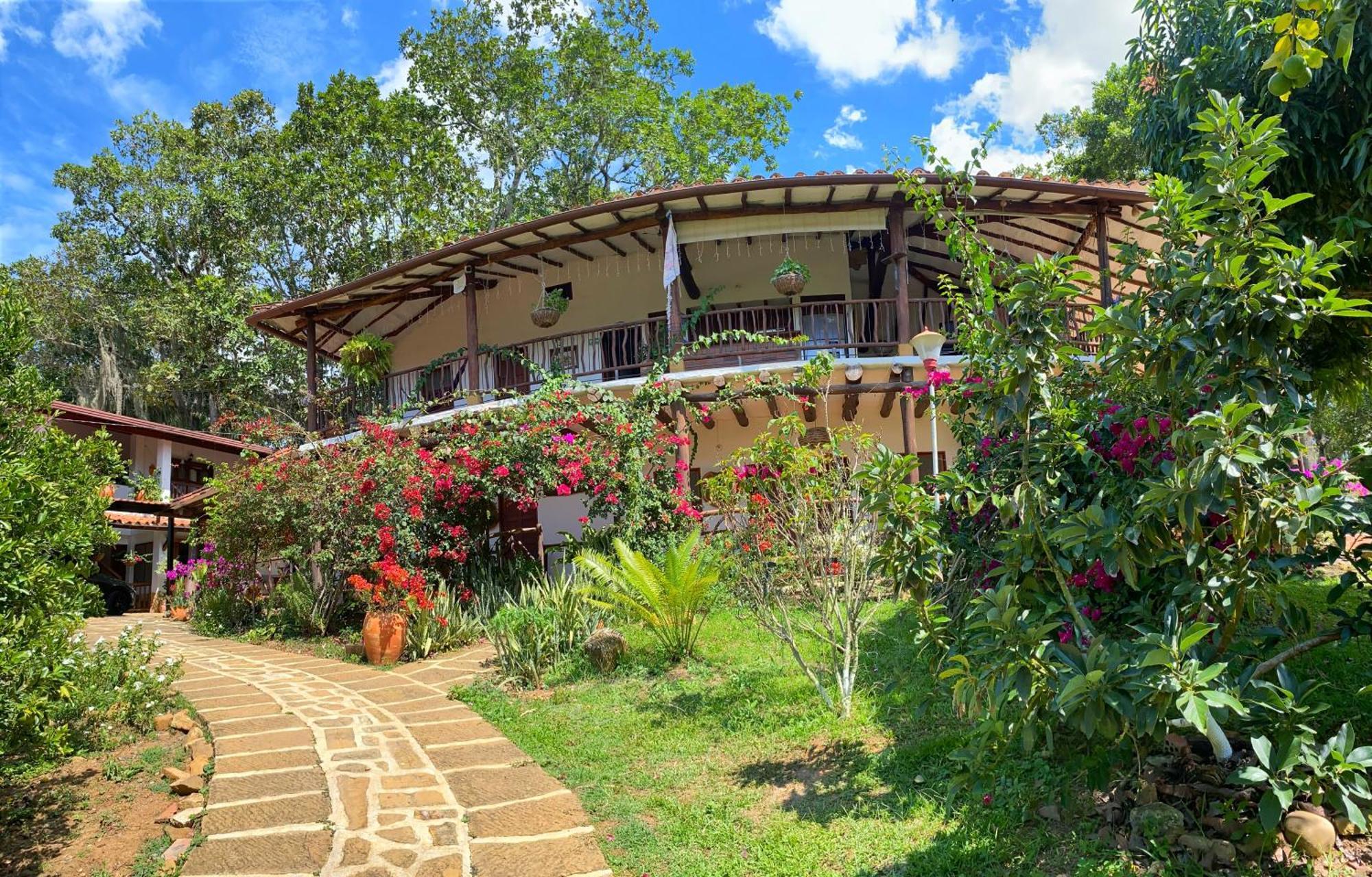 Hostal Villa San Rafael Barichara Zewnętrze zdjęcie
