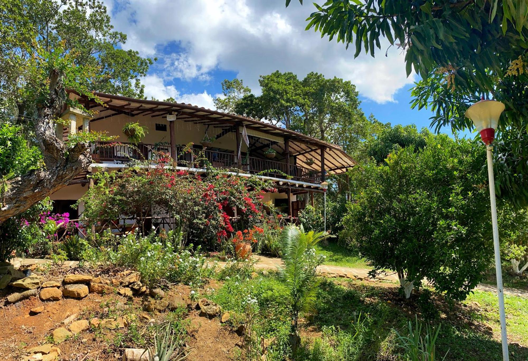 Hostal Villa San Rafael Barichara Zewnętrze zdjęcie